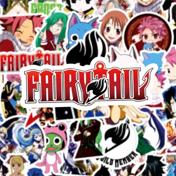 10/30/50PCS Anime Fairy Tail Risanka Grafiti Nalepke Mobilni Telefon Trunk Prenosni Avto Čelada neponavljajoči Nalepke na Debelo