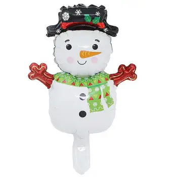 10pcs Mini Baloni Božič Santa Claus Zrak Oblački, Božični Okraski Snežaka Globos Noel Bell Otrok Napihljive igrače