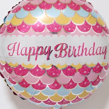 18 inch krog Srečen Rojstni dan baloni počitnice stranka dekoracijo balon igrače za otroke na debelo