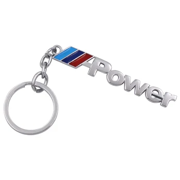 1pcs Avto Kovinski Keychain Emblem ključe Za BMW E46 M E39 E92 E90 E60 M5 E36 F30 X5 F10 20 E30 E61 F03 E65 Ključnih Verige Dodatki