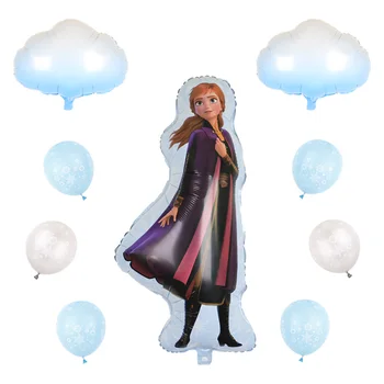 1set Big Zamrznjene Elsa Olaf Folija Baloni Zamrznjene princesa Kroglice Rojstni Okraski Baby tuš Zraka Golos Otrok Ljubezni igrača