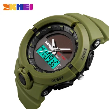2017 SKMEI Quartz Digitalna Watch Moških Power LED Šport Človek Športne Ure Moških S Šok Vojaške Vojske Reloj Hombre LED Ročne ure