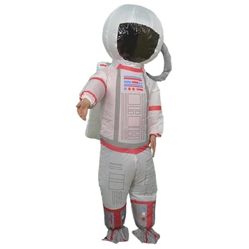 2020 Nov Prihod Astronavt Kostum Za Odrasle Vesoljsko Obleko Za Noč Čarovnic Cosplay Stranka Piloti Napihljivi Astronavt