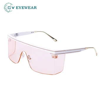2021 Nova Trendovska Moda za Ženske, sončna Očala Evropi in Ameriki Luksuzne blagovne Znamke Očala Prostem Kvadratni Ščit UV400 sončna Očala