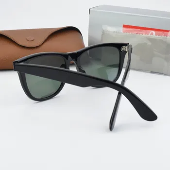 2021 retro Steklo objektiv Polarizirana sončna očala ženske moški klasični Acetat Luksuzne blagovne Znamke Zakovice Design Očala Kvadratnih sončna očala R2140