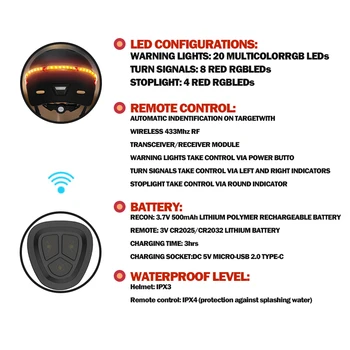 2022 Cairbull Najnovejši Cestno Kolo Čelada Daljinski upravljalnik 270° Surround Svetlobe LED, USB Polnjenje Unisex Kolesarski Čelado za Jahanje Noč