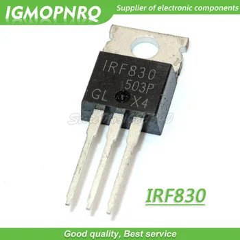 20pcs IRF830 IRF830PBF TO-220 MOSFET N-Chan 500V 4.5 Amp novo izvirno