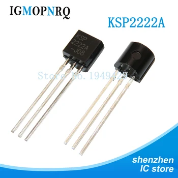 25pcs KSP2222A KSP2222 2222A tranzistor to-92 NPN tranzistor nova