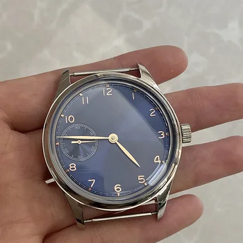 42mm Preprosta Modna Ročna Mehanska ura Tianjin ST3600 Gibanje Nepremočljiva iz Nerjavečega Jekla Luksuzni Mens Watch Reloj Hombre