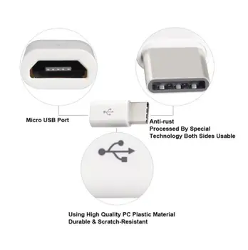 500pcs kabel adapter Mikro tip C tip Konektorja c otg Za MacBook oneplus 2 MP4