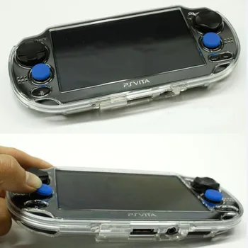 6 V 1 Silikonski Thumbstick Oprijem Skp Palčko Analogni Zaščitni Pokrov Primeru Za Sony PlayStation Psvita PS Vita PSV 1000/2000 Slim