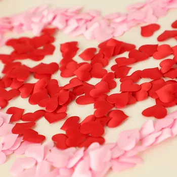 99Pcs Pisane Ljubezen Srce Oblikovan Goba Metanje cvetnih listov Za Poroko Dekor Ročno Obrt DIY Rojstni dan, Poročno zabavo Dobave