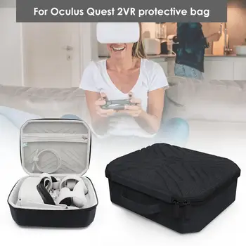 Anti-scratch EVA Potovanje Primeru, Skladiščenje Vrečka Za Oculus Quest 2 Slušalke, Prenosni kovček Torbici VR Slušalke Pribor