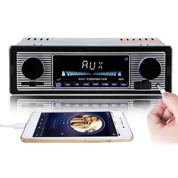 Avto Radio Bluetooth Letnik Auto Radio Stereo FM SD, AUX Igra Retro Autoradio RCA Audio Izhod Avto MP3 Player Z Daljinskim upravljalnikom