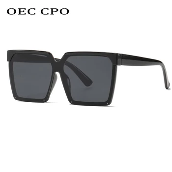 Barvita Kvadratnih sončna Očala Ženske Oversize Black Vintage sončna Očala Za Moške Ženske Retro Odtenki UV400 Očala O659