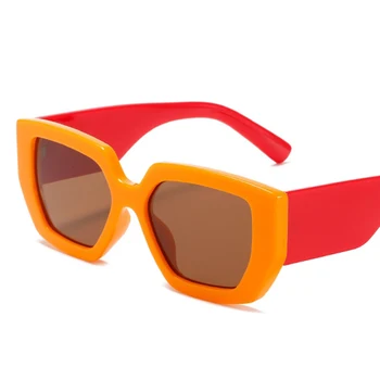 Blagovne znamke Bež Velik Okvir sončna Očala Prevelik Za Moške Nov Kvadratni Luksuzna Potovanja Vožnjo sončna Očala Za Žensko Odtenki UV400 Moški