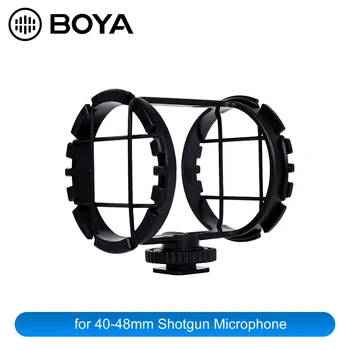 BOYA S-C03 Strokovno Mikrofon Shockmount za Fotoaparat Čevelj za Mikrofoni 1
