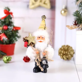 Božič Slika Stoji Plišastih Santa Claus z Kerozina Lučka Doma Dekor Okraski Počitnice Odlikovanja