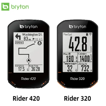 Bryton Rider 320 420 GPS Kolo, Računalnik, Globalni Navigacijski Satelitski Sistem Nepremočljiva IPX7 ANT+ senzorji