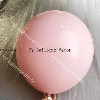 Chrome Rose Zlata Latex Baloni 124Pcs Kovinski Rose Pink Dvojno Plast Balon Arch Garland Kit Set Poroko, Rojstni dan Globos