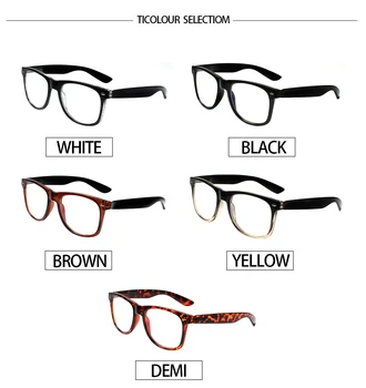 CLASAGA 5 Pack Spomladanski Tečaji Obravnavi Očala Moški Ženske Pravokotne Okvirje Očala HD Recept Bralec Očala 0~600