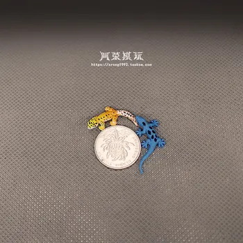Divje Živali Lizard Model Okraski Mini Kameleon Gecko Pravljice Vrt Miniature Oprema Dekor Figuric Figur Igrače