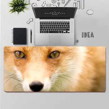 FHNBLJ Vrh Kakovosti Srčkan Fox Živali Silikonski veliko malih Pad Igra Miš Brezplačna Dostava Velik Miško, Tipke Tipkovnice Mat
