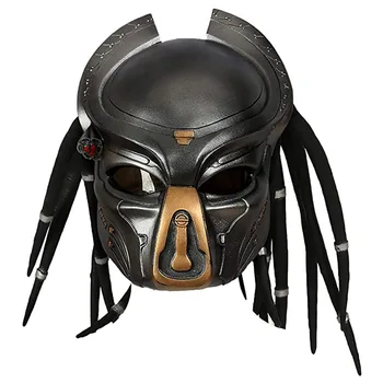 Film Alien Vs. Predator Cosplay Bodysuit Odraslih Halloween Predator Cosplay Jumpsuit z Masko za Mens Otroci Pustne Maske