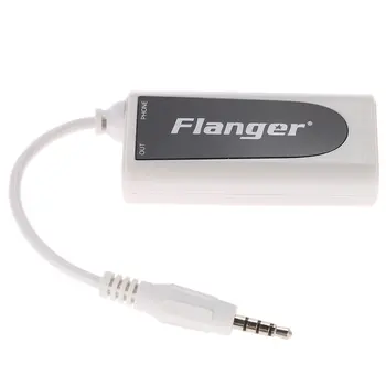 Flanger FC-21 3.5 mm izhod Kitara Učinek Vmesnik Link Adapter Avdio Konektor Adapter za iPhone IOS Android Napravo