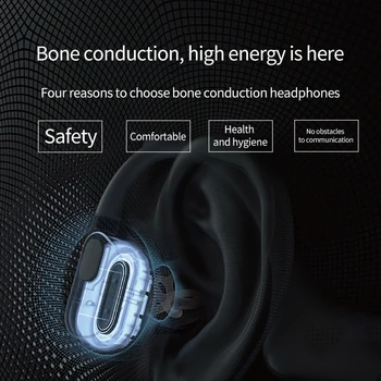 G3 Kostne Prevodnosti Slušalke Brezžične Športne Slušalke Bluetooth-Združljive Slušalke za prostoročno telefoniranje Z Mikrofonom Za Vožnjo