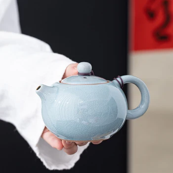 Ge Yao Keramični Čajnik priročnik Kitajski ledu crack split čajnik lahko dvigne Xishi čaj lonci gospodinjski Kung Fu čaj pot