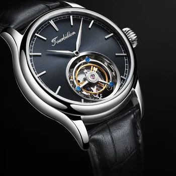 GIV Klasična Zlata Tourbillon Moških Mehanske Ročne ure Nepremočljiva Golden Watch Safir Ure za Moške Luksuzni reloj hombre
