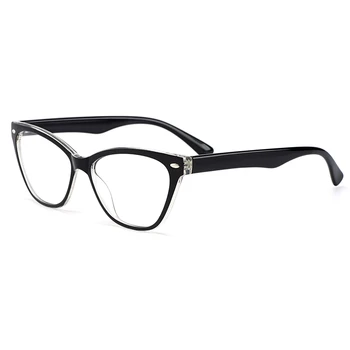 Gmei Optični Novo Urltra-Lahka TR90 Žensk Mačka Oči Slog Optična Očala Okvirji Plastičnih Kratkovidnost Presbyopia Očala M1244