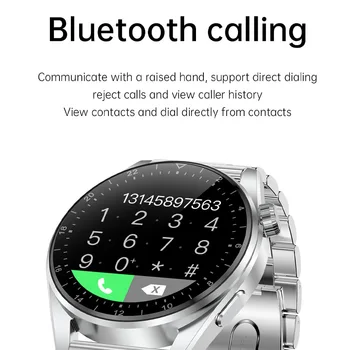 HK3 Pro Moški Ženske Šport Pametno Gledati DIY Obrazi Bluetooth Klic Glasbe Srčnega utripa HK3Pro Smartwatch PK HUAWEI Watch GT 3 Pro