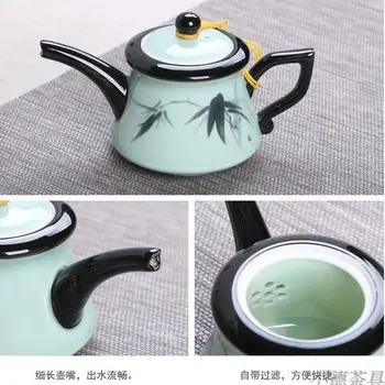 Jingdezhen Porcelana Čajnik, Velike Zmogljivosti, Grelnik Vode Za Gospodinjstvo Kung Fu Teaware