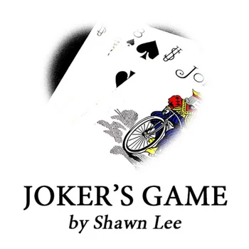 Joker je Igra za Shawn Lee Kartico čarovniških Trikov Prevara Iluzije Enostavno Narediti Čarovnik Poker Krova Čarobno Rekviziti Smešno Igrače