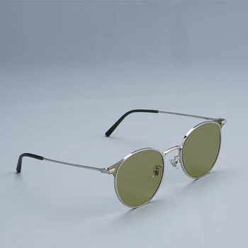 Koreja Oblikovalec blagovne Znamke Ženske sončna Očala NEŽEN Barje sončna Očala Ženske Moški Okrogla sončna Očala Ženska Moda Ženske Luksuzni sončna Očala