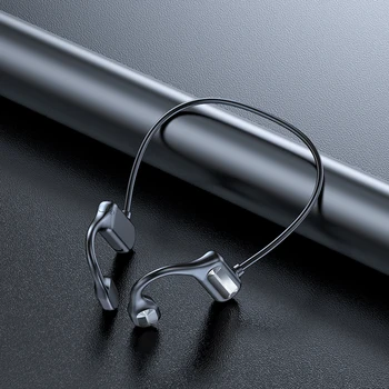 Kostno Prevodnost Slušalke Bluetooth-združljivo Brezžično Nepremočljiva Odprto Uho Kavelj Lahka Teža Športne Slušalke