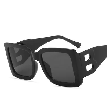 Kvadratni Okvir Prevelik Sončna Očala Ženske Osebnosti B Moška Sončna Očala Znamke Oblikovalec Športih Na Prostem Ulica Streljanje Očala