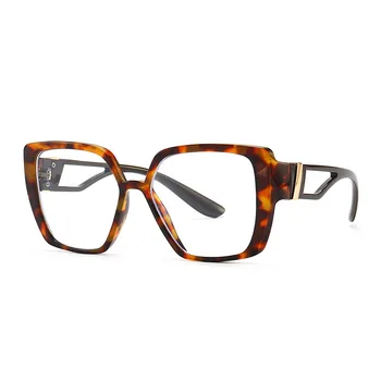 Kvadratni Računalnik Očala Ženske Prevelik Modra Svetloba Blokiranje Očala Moških Očala Moških UV400 Modni Očala Optičnih Slik