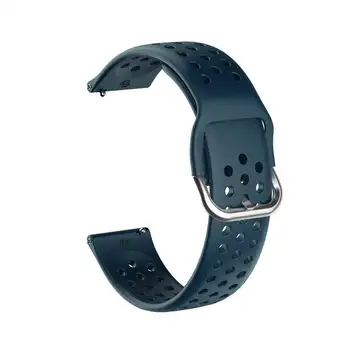 Manšeta 20 mm Silikonski WatchBand Za Samsung Galaxy watch 4 40 mm 44 Galaxy4 Klasičnih 42mm 46mm Trak Zapestnica WristStrap band