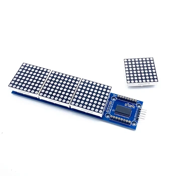 Max7219 Dot Matrični Modul Nadzor Single Chip Mikroračunalniška Modul 4-v-1 Zaslon Pošlji 5P Line
