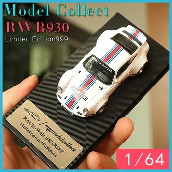 Model Zbiranje MC 1:64 Model Avta Porsche RWB 930 Raca Pot Zlitine Die-cast Vozila Prikaz Zbirka