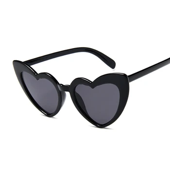 Nova Moda, Ljubezen Srce Mačka Oči Ženska Sončna Očala Znamke Oblikovalec Vintage Sončna Očala Ženski Odtenki Oculos De Sol