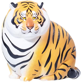 Panghu maščobe tiger slepo polje Kawaii Lutke Cartoon Živali Mačke Otroci Rojstni dan Darila srčkan Živali model Božični igrače