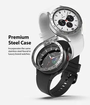 Plošče tesnilo Za Samsung Galaxy Watch 4 Classic/46mm/42mm/ 3 45mm 41mm Prestavi S3 Meje Accessorie Anti-padec Zaščitnik kritje Primera