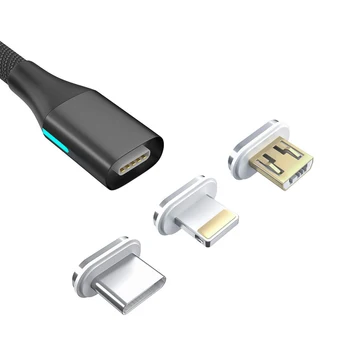 Podatkovni Kabel USB Magnetni Kabel za iPhone 12 mini Podatkovni Kabel USB Magnetni Polnilnik Hitra Dostava