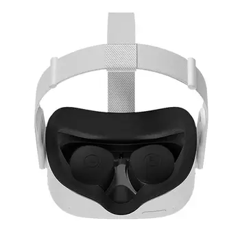 Pokrovček objektiva Prah Dokaz Silikonski Objektiv Protector Za Oculus Quest 2 Silikonski Pokrovček Za Oculus Quest 2 VR Objektiv VR Dodatki