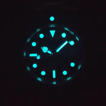 Potapljač Watch corgeut Luksuzni Safir NH35 Moških Samodejno Mehanske Ure 10Bar Nepremočljiva Datum Svetlobna Keramični 40 mm ročno uro
