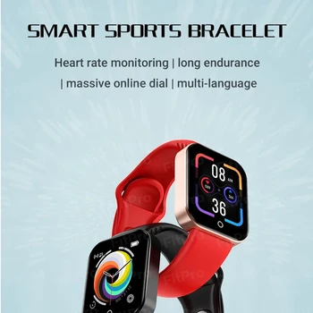 Serija 7 Digital ura Moški Ženske Smartwatch Srčni utrip Korak Kalorij Fitnes Sledenje i7 Pametne Ure Za Apple, Android Y68 Pro